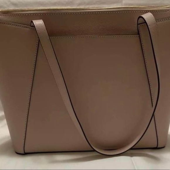 Michael Kors Maddie Medium Crossgrain Leather Tote - Picture 2 of 7